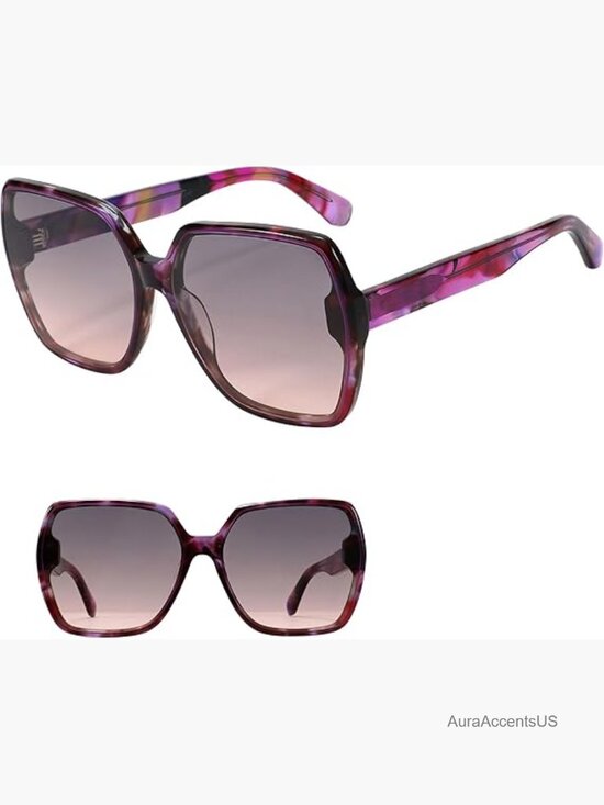 Cat Eye Sunglasses for Women – Trendy Square Frame, UV400 Protection, Fashion main image 4